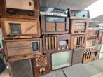Lot oude radio's, Ophalen