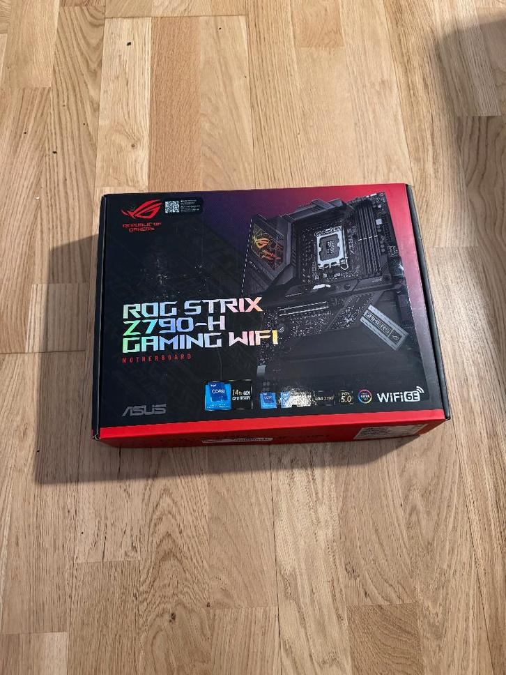 Carte mère ASUS ROG STRIX Z790-H GAMING WIFI, Informatique & Logiciels, Cartes mères, Comme neuf, Intel, DDR5, Enlèvement ou Envoi