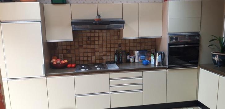 keuken, Huis en Inrichting, Keuken | Complete keukens, Gebruikt, Overige typen, Bruin, Overige materialen, Ophalen