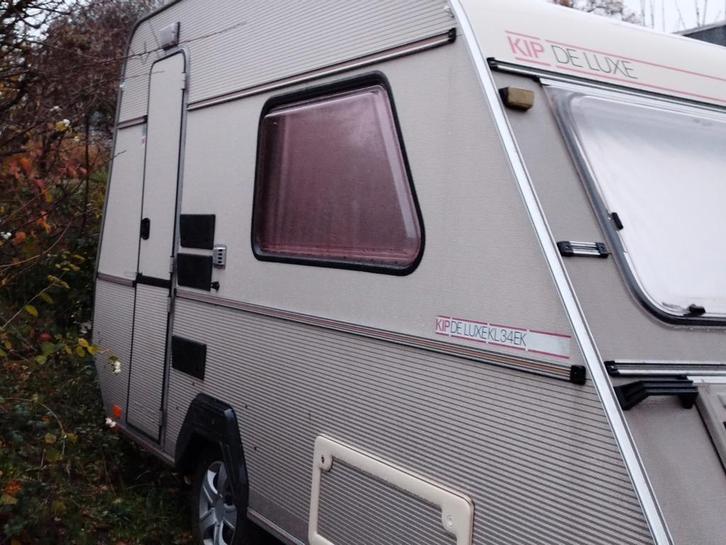 Luxe kipcaravan te koop in perfecte staat als nieuw, Caravans en Kamperen, Caravans, Particulier, Kip, Ophalen