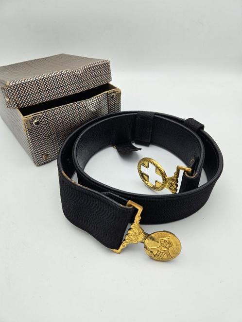 ABBL - ceinture d'officier de gala 1935, Collections, Objets militaires | Seconde Guerre mondiale, Armée de terre, Enlèvement ou Envoi