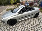 Peugeot 206CC 1.6 16V AUTOMAAT, CarPlay & AIRCO+ GEKEURD VVK, 4 zetels, 4 cilinders, Cabriolet, Leder