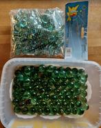 set glazen knikkers groen - ong 1 kg, Verzamelen, Ophalen of Verzenden, Zo goed als nieuw