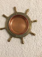 Vintage scheepswiel asbak L'Electro-Navale Antwerpen1950., Antiek en Kunst, Ophalen of Verzenden