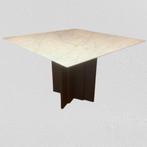 Vierkante eettafel van Carrara-marmer, Antiek en Kunst, Ophalen of Verzenden