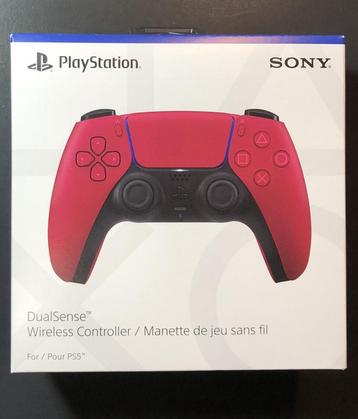 PS5 Cosmic Red DualSense Controller **nieuwstaat** beschikbaar voor biedingen
