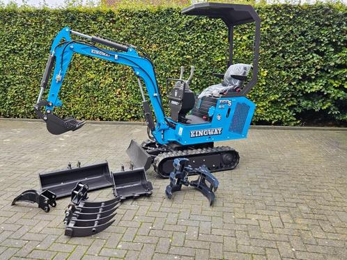 Mini-excavatrice Mini Digger Eco 5 set de jardin Kingway, Articles professionnels, Machines & Construction | Grues & Excavatrices