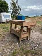 Oude werkbank, Ophalen, Gebruikt