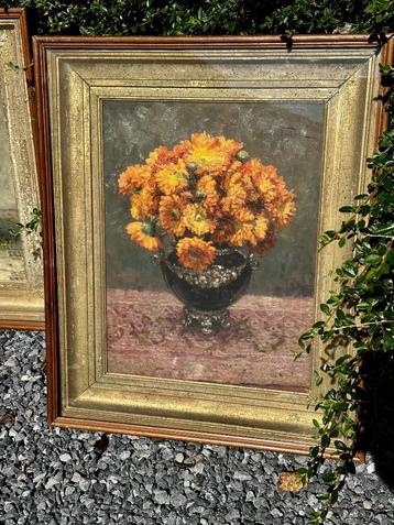 peinture huile oswald poreau de 1939 prix pour les deux 390 beschikbaar voor biedingen