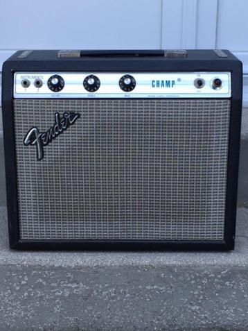 Fender Champ versterker uit 1976 beschikbaar voor biedingen