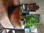 Bureau - hout en leer, Ophalen, Gebruikt, Bureau
