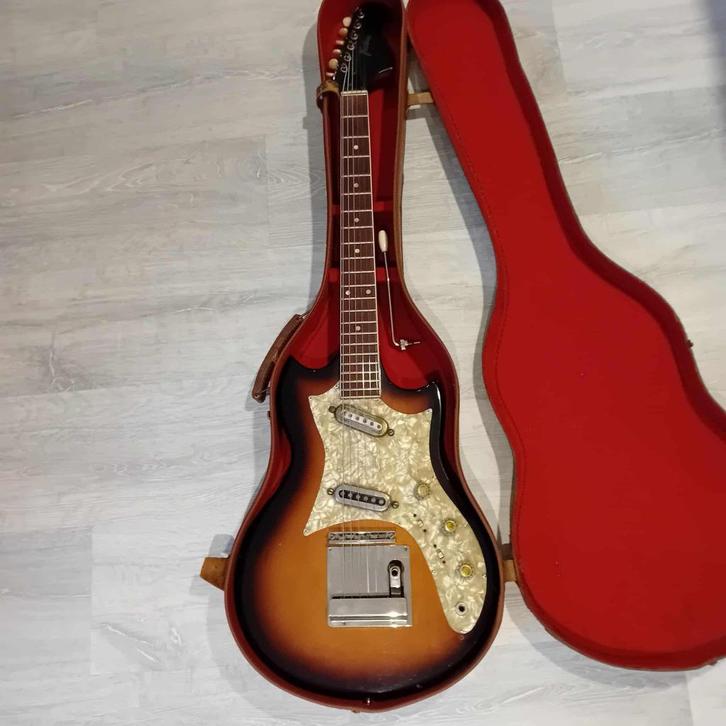 Framus Strato 5/155 1964, Musique & Instruments, Instruments à corde | Guitares | Électriques, Utilisé, Solid body, Autres marques