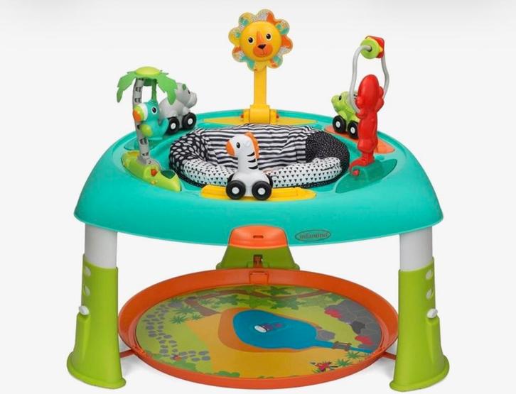 Infantino speeltafel, Kinderen en Baby's, Speelgoed | Speeltafels, Zo goed als nieuw, Ophalen