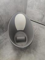 Babybadje Shnuggle Bad Slate Grey-White, Ophalen, Zo goed als nieuw, Badje, Overige merken
