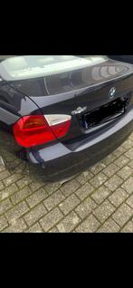 BMW 318i 2007 143000 km met motor probleem, Auto's, Achterwielaandrijving, Beige, Blauw, Leder