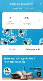 2 volle spaarkaarten dagelijkse kost 45 zegels albert heijn, Albert Heijn, Ophalen of Verzenden