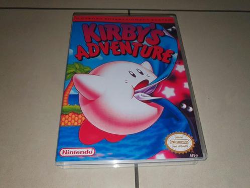 Kirby's Adventure NES Game Case, Games en Spelcomputers, Games | Nintendo NES, Zo goed als nieuw, Verzenden