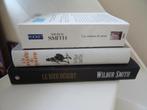 Wilbur Smith: 3 livres pour 12€, Boeken, Romans, Ophalen of Verzenden, Gelezen, Wilbur Smith