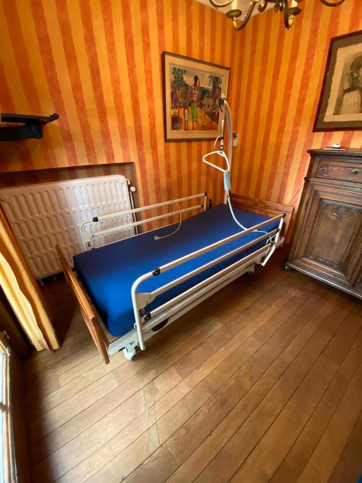 Lit médicalisé, Huis en Inrichting, Slaapkamer | Bedden, Gebruikt, Eenpersoons, 90 cm, 200 cm, Ophalen