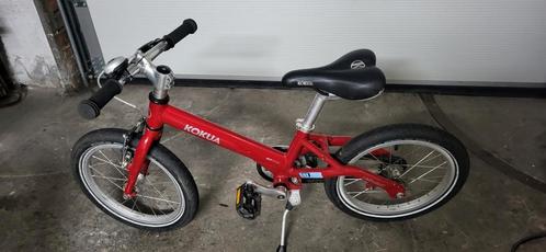 Aluminium kinderfiets KOKUA 16 INCH, Fietsen en Brommers, Fietsen | Vouwfietsen, Zo goed als nieuw, Ophalen