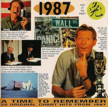CD A Time to remember 1987 JETHRO TULL / TALKING HEADS e.a beschikbaar voor biedingen