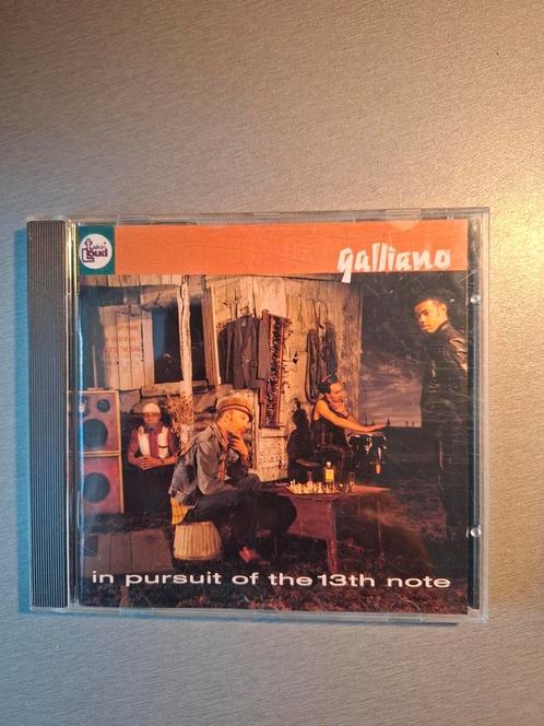 Cd. Galliano. In pursuit of the 13th note., Cd's en Dvd's, Cd's | Jazz en Blues, Zo goed als nieuw, Jazz, Ophalen of Verzenden