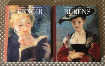 2 kunstboeken (Rubens en Renoir) / prijs is voor de 2 samen beschikbaar voor biedingen