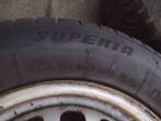 PNEUS HIVER SUR JANTES 205 65 15, Ophalen, Gebruikt, 15 inch, Band(en)