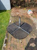 Parasolvoet en parasol stenen, Tuin en Terras, Ophalen, Zo goed als nieuw, 1 tot 2 meter, Parasolvoet
