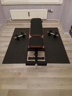 Bench press met losse halters TE KOOP OF TE RUILEN, Ophalen