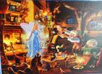 Puzzel Disney Thomas Kinkade: Geppetto's Pinocchio, Hobby en Vrije tijd, Ophalen of Verzenden, 500 t/m 1500 stukjes, Zo goed als nieuw