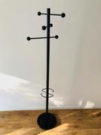 High Black Modern Metal Clothes Rack with 6 Hooks, Ophalen