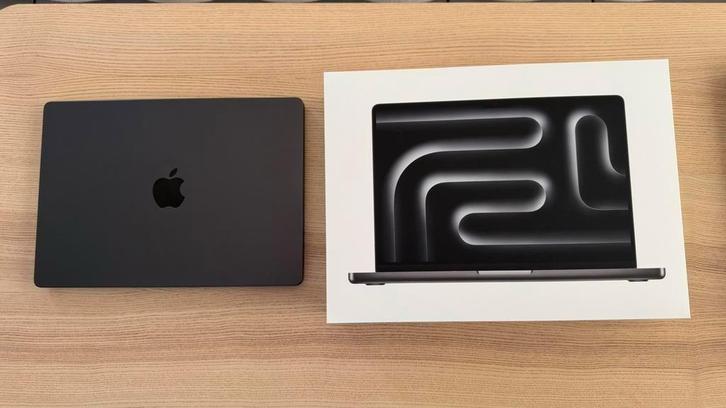 Apple MacBook Pro 14" M3 Pro space black, Informatique & Logiciels, Apple Macbooks, Comme neuf, MacBook, Enlèvement