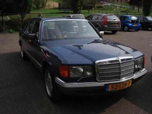 Mercedes 500 SEL LPG Lapisbleu, Auto's, Oldtimers, Particulier, ABS, Airconditioning, Alarm, Climate control, Cruise Control, Lichtmetalen velgen