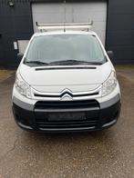 Citroen jumpy, airco, 3 zit, 2015, Auto's, Bestelwagens en Lichte vracht, Euro 5, Citroën, Wit, Grijs