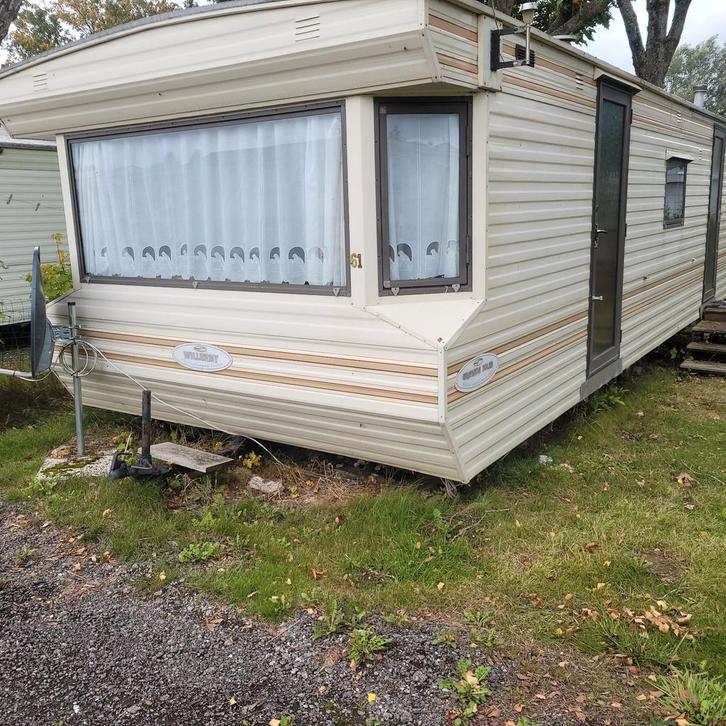 Caravan met jaarplaats in de ardennen, Caravans en Kamperen, Stacaravans, Ophalen of Verzenden