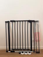 Hauck barrière + muurbeschermer 84-89cm +9cm verlengstuk, Kinderen en Baby's, Traphekjes, Ophalen, Zo goed als nieuw, Klemhekje