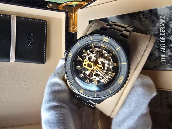 Rado Captain Cook Limited Keramiek, Handtassen en Accessoires, Horloges | Heren, Zo goed als nieuw, Ophalen of Verzenden