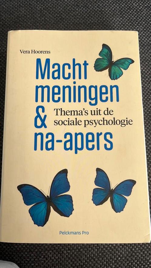 Macht meningen & na-apers, Boeken, Psychologie, Zo goed als nieuw, Sociale psychologie, Ophalen