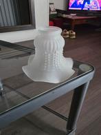 Abat jour en verre. 6 pieces bon etat, Enlèvement