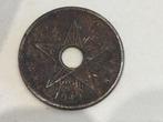 Congo belge 5 centimes 1919, Timbres & Monnaies, Enlèvement ou Envoi