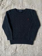 Ralph Lauren Kabel trui - donkerblauw- 7 jaar/122, Gebruikt, Jongen of Meisje, Trui of Vest, Ophalen of Verzenden