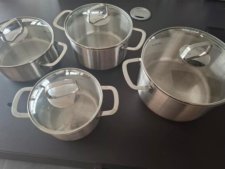 4 kookpotten Schulte-Ufer, Maison & Meubles, Cuisine | Casseroles & Poêles, Enlèvement