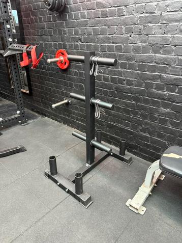 Olympische halterschijven standaard / weight tree beschikbaar voor biedingen