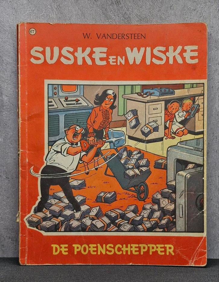 Oude Suske en Wiske - Matte kaft - 1967, Boeken, Strips | Comics, Gelezen, Ophalen of Verzenden