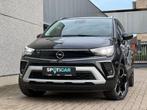 Opel Crossland 1.2T 130PK AUT. ELEGANCE GPS/CAMERA/PARKPILO, Zwart, 5 zetels, 5 deurs, 97 kW