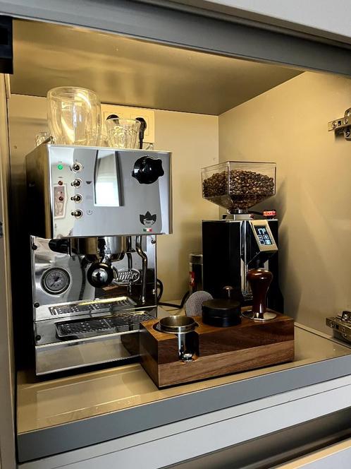 espresso machine  compleet, Elektronische apparatuur, Koffiezetapparaten, Zo goed als nieuw, Espresso apparaat, Ophalen