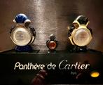 Set van drie publicitaire parfumflacons Panthère de Cartier:, Ophalen of Verzenden, Zo goed als nieuw, Gevuld