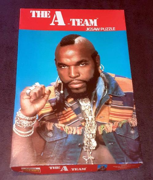 Mister-T. The A-Team. Puzzle complet jamais monté. 1983, Collections, Jouets, Comme neuf, Enlèvement ou Envoi