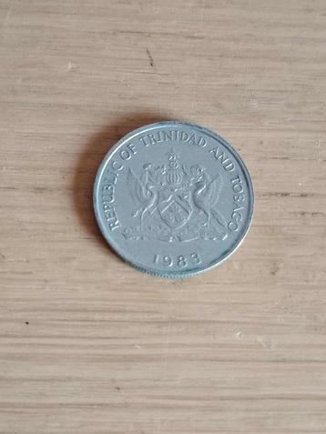 TRINIDAD & TOBAGO 25 Cents 1983 beschikbaar voor biedingen